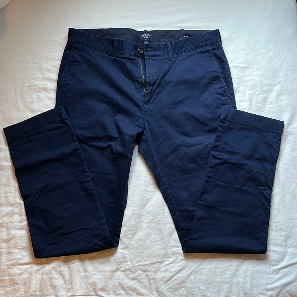 Men’s SLIM J CREW PANTS